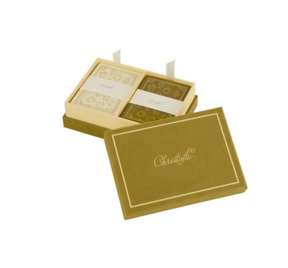 Set of two 54 game cards